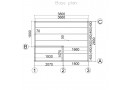 SPECIALI KAINA! Sodo namelis ALPINA plus 4x3m (12m²), 44mm 