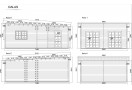 NAUJAS MODELIS! Medinis sodo namelis DALLAS 7,5x5,5m (41,25m²) 