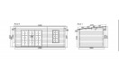 Medinis sodo namelis LONDON 6x3m (18m²) (PRITAIKYTAS APŠILTINIMUI)