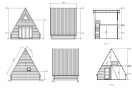 Medinis sodo namelis LOTA 5x4m (20m²), 44mm